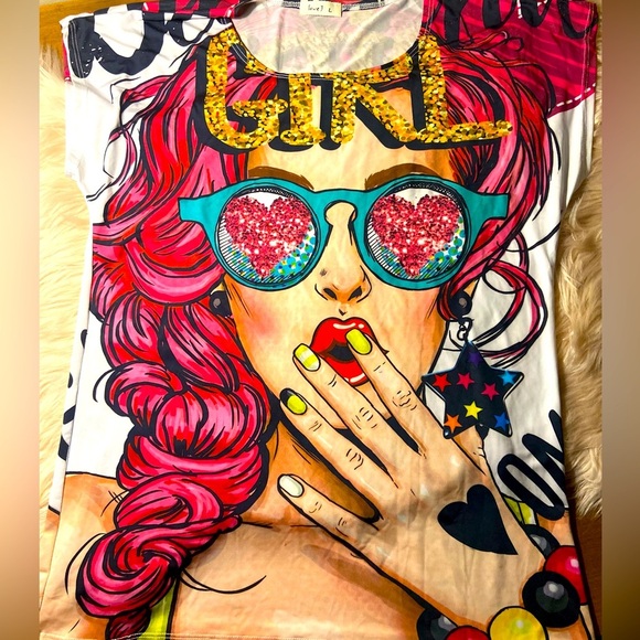 So fun! Love J top size L - Picture 1 of 4